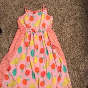 A long pretty sundress for girls